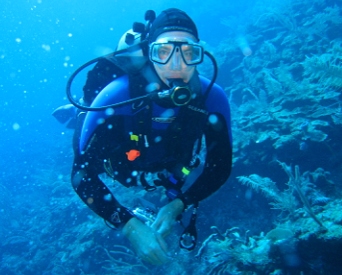 Diving in Costa Maya, Mexico